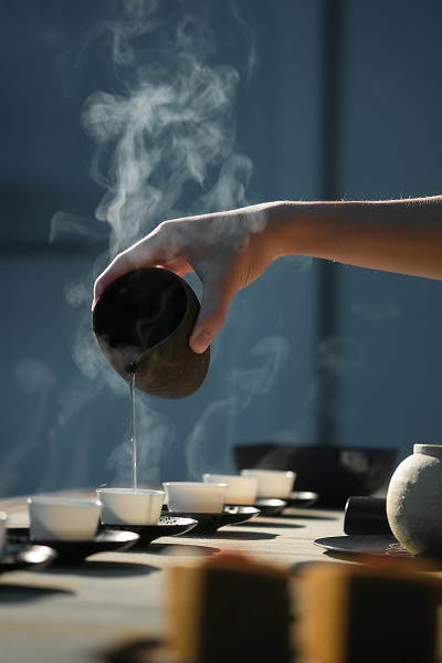 Cerimônia do chá de tradições chinesas